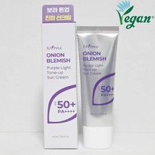 ISNTREE Onion Blemish Purple Light Tone-Up Sun Cream 40ml SPF50+PA++++ Protec... Blemish Crema price