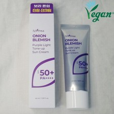 ISNTREE Onion Blemish Purple Light Tone-Up Sun Cream 40ml SPF50+ PA++++ K-Beauty Blemish Crema price