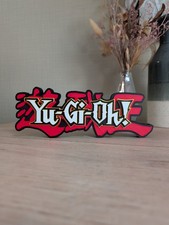 Logo 3D YU-GI-OH! - Décoration Bureau / Étagère Collection YUGIOH Figuras de acción price