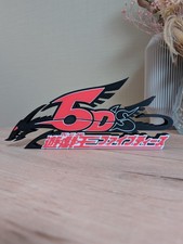 Logo Yu-Gi-Oh 5D's 3D - Enseigne / Déco Gaming Manga Anime Cartes TCG Figuras de acción price
