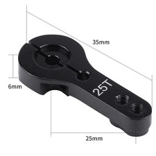1 Adjustable 25T Teeth Servo Horn For RC Vehicles Aluminium Alloy RC Vehicles price