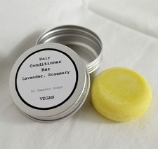 Acondicionador de cabello barra tamaño viaje lavanda romero geranio vegano natural Champú y Acondicionado price