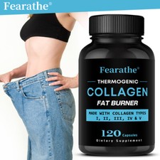 Thermogenic Collagen Fat Burner 30 To 120 Capsules Weight Loss Support Fat Burner price