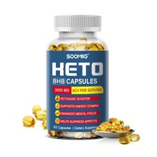 Keto Bhb Diet Capsules - Fat Burner Weight Loss Appetite Suppressant 3000mg Fat Burner price