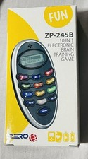 2 x ZP-245B Portátil 10 Juego Electrónico Cerebro Prueba Memoria Número Entrenamiento Brain Juegos price