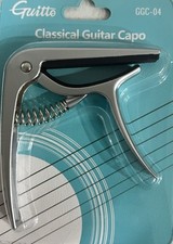 Capo para guitarra clásica. Sordina Para Guitarra Clásica. Metal Cromeado Classical Guitarras price