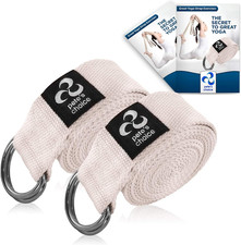 correa de yoga de 8 pies ajustable con anillos d pilates ejercicio estiramiento Pilates Anillo price
