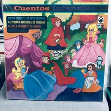 BLANCA NIEVES / BELLA DURMIENTE -CUENTOS INFANTILES- MEXICAN LP STILL SEALED Stories infantil price