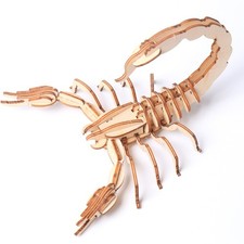 8 Pcs Puzzle Toy with Bamboo Kids' Wood Craft Kits Model Ornament Paintng Puzzle y Accesorios price
