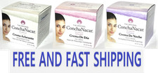 CONCHA NACAR PERLOP CREMA NATURAL NOCHE, DÍA E ILUMINADOR 2oz Tratamiento 1 2 3 Day Cremas price