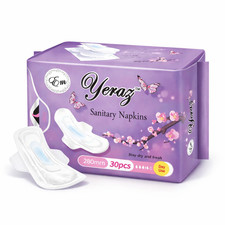 Almohadilla para período sanitario para mujer, alas ultrafinas, de absorción rápida, talla 5, paquete de 30 Sanitary Pads y Tampons price
