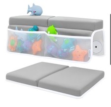Juego de almohadillas para rodilleras y reposacodos de baño para bebé - Soporte de baño para bebé para rodillas y codos Descanso Set para bebé price