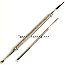 2er Set Cuidado Cara Komedonenquetscher Mitesserentferner Cuchillo Milien Aguja Cara Cuidado Sets price