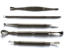 Set De Cuidado Facial 5 Piezas Extractor De Comedones Removedor De Puntos Negros Cara Cuidado Sets price