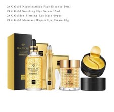 Set del cuidado de la piel de lujo, crema facial, mascarilla, sérum, crema ojo Cara Cuidado Sets price