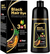 3-in-1 Black Hair Dye Shampoo , Hair Dye Shampoo Gray Hair (500 ml) Pelo Dye price