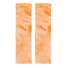 2 bandas para el pelo elásticas tie dye atléticas, naranja, 2 piezas Pelo Dye price