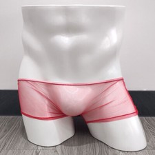 Calzoncillos boxer transparentes para hombre ropa interior de red pantalones cortos calzoncillos Z Boxer de hombre price