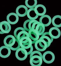 Anillos brillantes para caña de pescar. Anillo de alta visibilidad con clavija para tienda de campaña al aire libre X10. Vendedor del Reino Unido Fishing Accesorio price