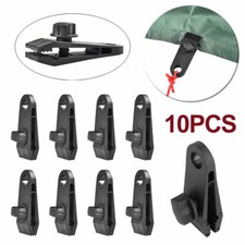 10X Reutilizable Tienda Lona Clips Abrazaderas Hebilla Camping Herramienta Resistente Reino Unido Camping Accesorio price