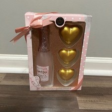 Love Beauty Brillo Burbuja Baño y Ducha Gel Set de Regalo con Corazón Baño Efervescente Ducha Gels y Baño Foams price