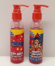 DC Super Hero Girls Champú y Acondicionador Jabón Corporal Set Ducha Burbuja Baño\ NUEVO Ducha Gels y Baño Foams price
