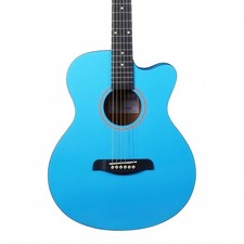 Guitarra Acústica Brunswick BF100 Grand Auditorium Cutaway, Azul Cielo (NUEVA) Guitarras acústicas price