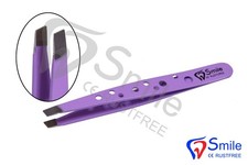 Pinzas para cejas punta inclinada de precisión depiladora de acero inoxidable Maquillaje para cejas price