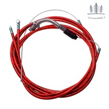 Red Throttle Cable Clutch Cable Line fit 49/60/66/80cc Motorized Bike 2 stroke Red Cable price