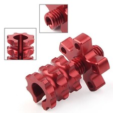 Tornillo ajustador de cable de palanca de freno de embrague rojo M8 8 mm rosca motocicleta moto cross Red Cable price