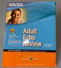 Davies Adult Echo Review 2nd Edition Study Guide Exam Preparation Book Básico Competencia Prueba (TYT) price