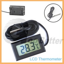 Termómetro digital LCD medidor de temperatura con sonda sensor impermeable Thermometer price