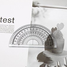10 Piezas Transportador para Estudiantes Estudiantes Suministros Geometría Transportadores Herramienta Geometry price