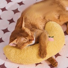 U-shaped Little Pillow Cat Rest Pillow Stuffed Pet Sleeping Pillow Cat Sleeping Sleeping Bolso price