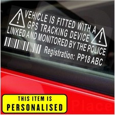 4 x Pegatinas Dispositivo Rastreador GPS Personalizadas Coche, Furgoneta, Camión, Camión, Seguimiento de Taxi GPS Device price