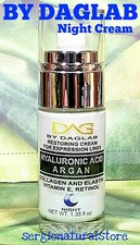 Ácido Hialurónico ARGÁN Colágeno Elastina Antienvejecimiento Noche (1.35 OZ) Crema de Noche Noche Cremas price