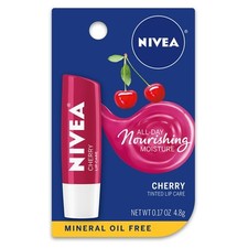 El bálsamo para el cuidado de labios Nivea Cherry mantiene los labios hidratados e hidratados todo el día 0,17 OZ Lip Cuidado/ Protectors price