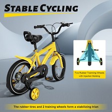 Bicicleta para niños de 14 pulgadas unisex niños/niñas bicicleta amarilla regalos Bicicletas infantil price