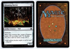 Gleaming Barrier 252 Common Foundations Magic: The Gathering Foundations price