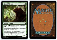 Colonia Gnarlid 224 Fundamentos Comunes Magic: The Gathering Foundations price