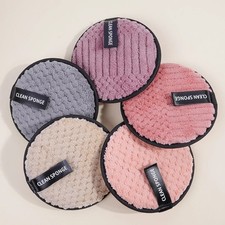 Almohadillas desmaquillantes suaves de poliéster reutilizables 5 piezas Desmaquillantes price