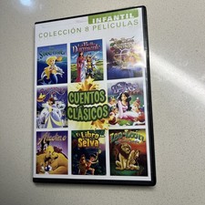 8 Movies - Colección de cuentos clásicos: 8 películas infantiles (2 discos DVD) Clásicos infantil price