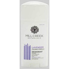 Desodorante en barra de lavanda Mill Creek Botanicals té fórmula calmante paquete de 1 Stick Deodorants price