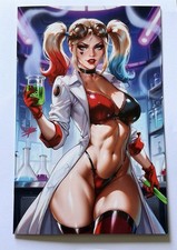 Artist Alley Comics Multiverse Saga Harley Quinn Virgin by Dhaxina Comics price