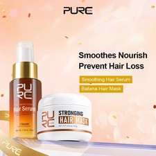 Smoothing Hair Serum + Batana Oil Rosemary Hair Mask Nourishing Repair Damaged Pelo Cuidado Masks y Serums y Sprays price