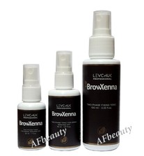 Líquidos y accesorios para biotatuaje BrowXenna de Levchuk Henna Brochas de maquillaje y accesorios price