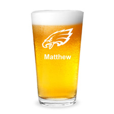 Vaso de pinta de cerveza Philadelphia Eagles de fútbol americano grabado personalizado de 16 oz Football Equipamiento price