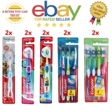 2 x Cepillo de dientes Colgate Smiles bebé niño adulto 0-2 Y 4-6 años 6+ años Pasta de Dientes para bebé price