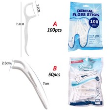 Palillos de hilo dental 100 un. palillos de dientes palillos de dientes cuidado de limpieza dental Dental Floss price