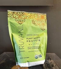 Proteína en polvo orgánica a base de plantas Truvani Matcha 22 oz 20 porciones ceto vegano Protein Powders price